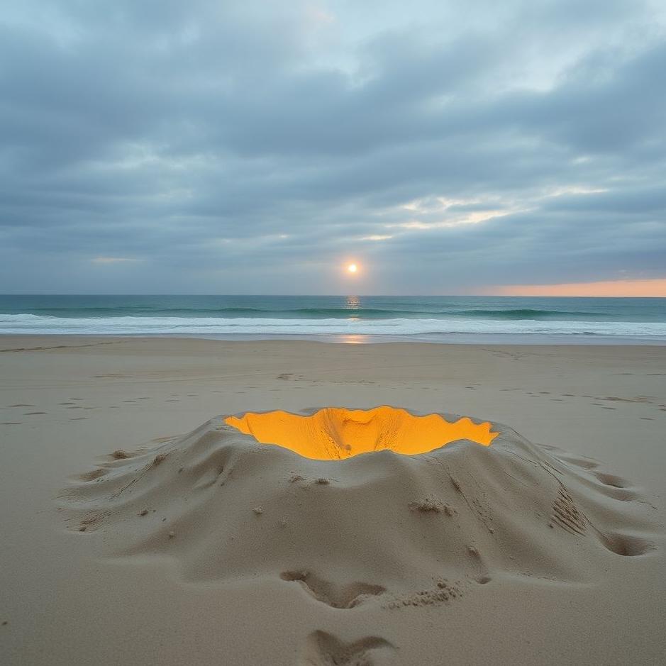 Dream : Burying yourself in the sand in a dream