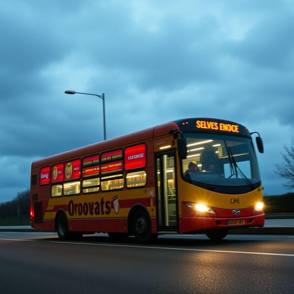 Dream : Bus and getting on it in a dream