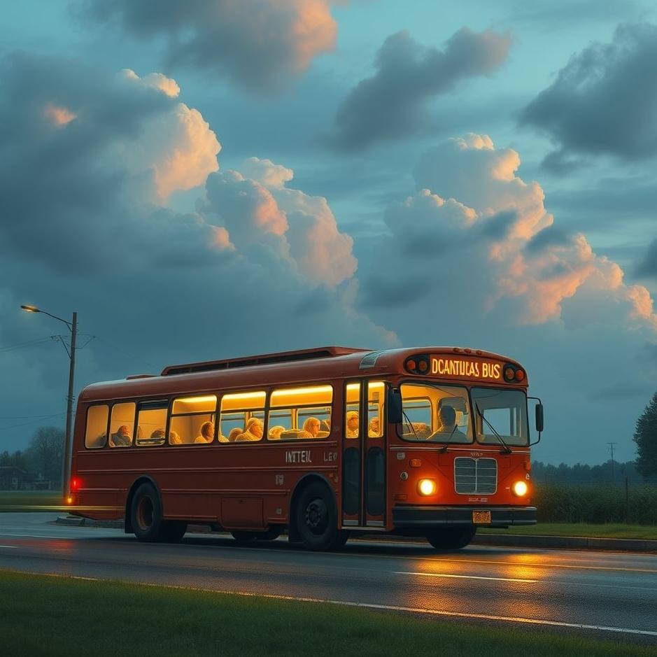 Dream : Bus break in a dream