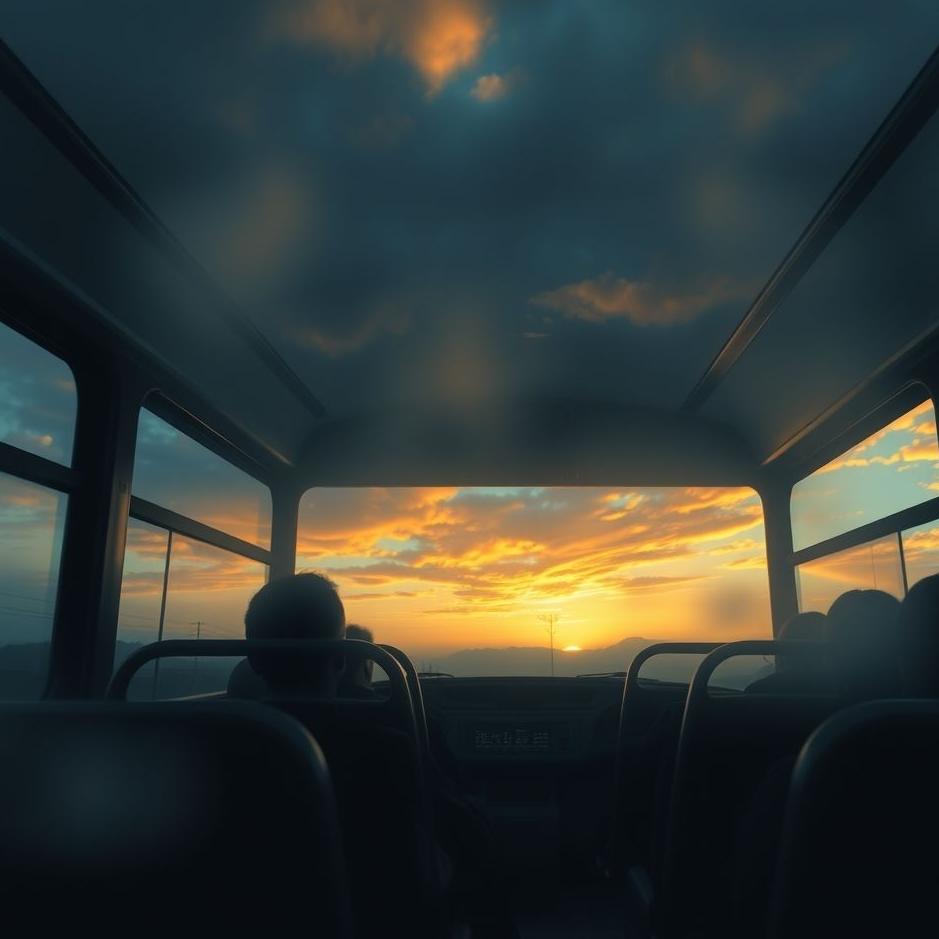 Dream : Bus passenger in a dream