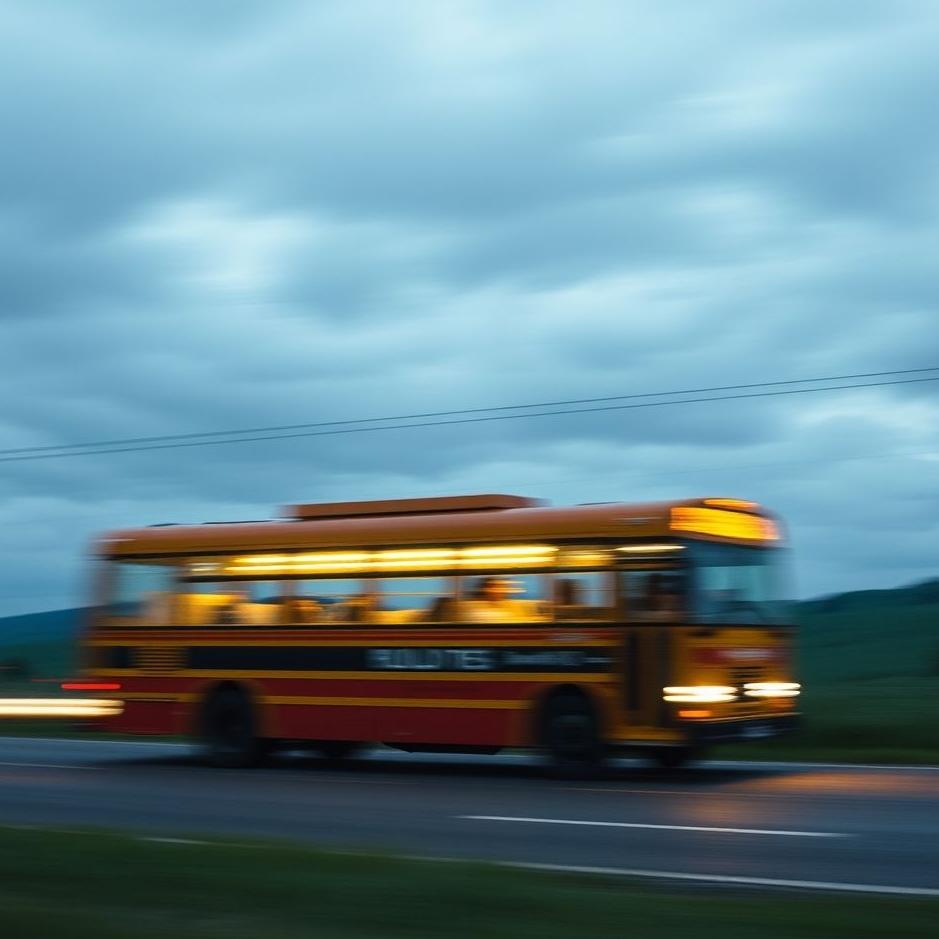 Dream : Bus run away in a dream