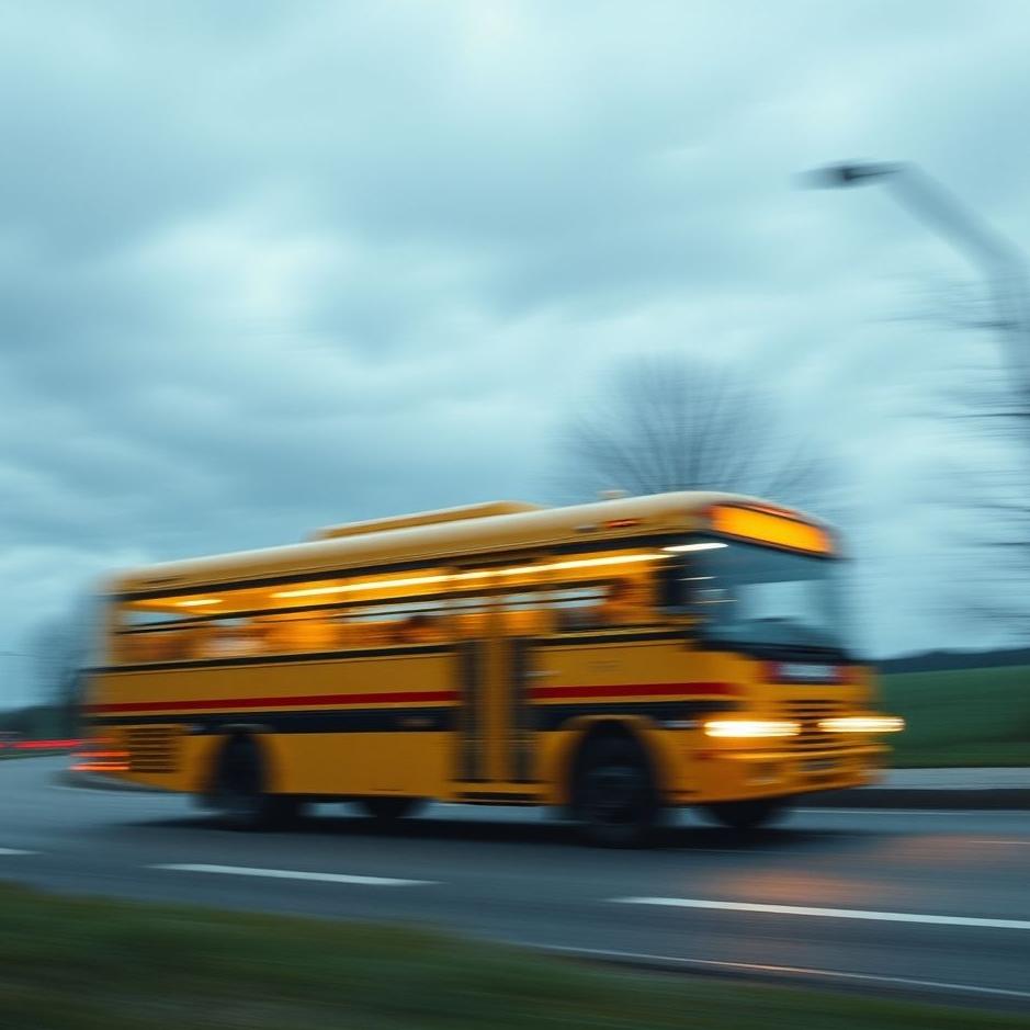 Dream : Bus skidding in a dream