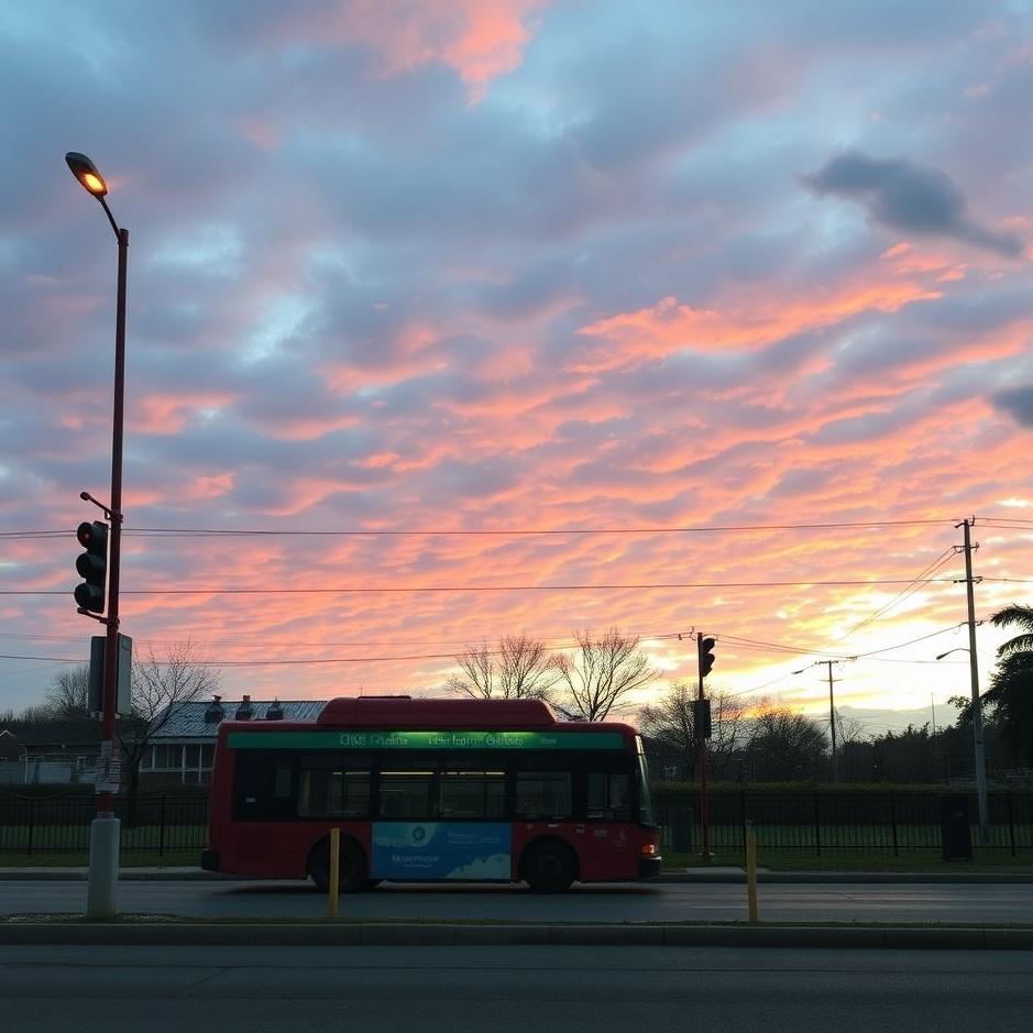 Dream : Bus stops in a dream