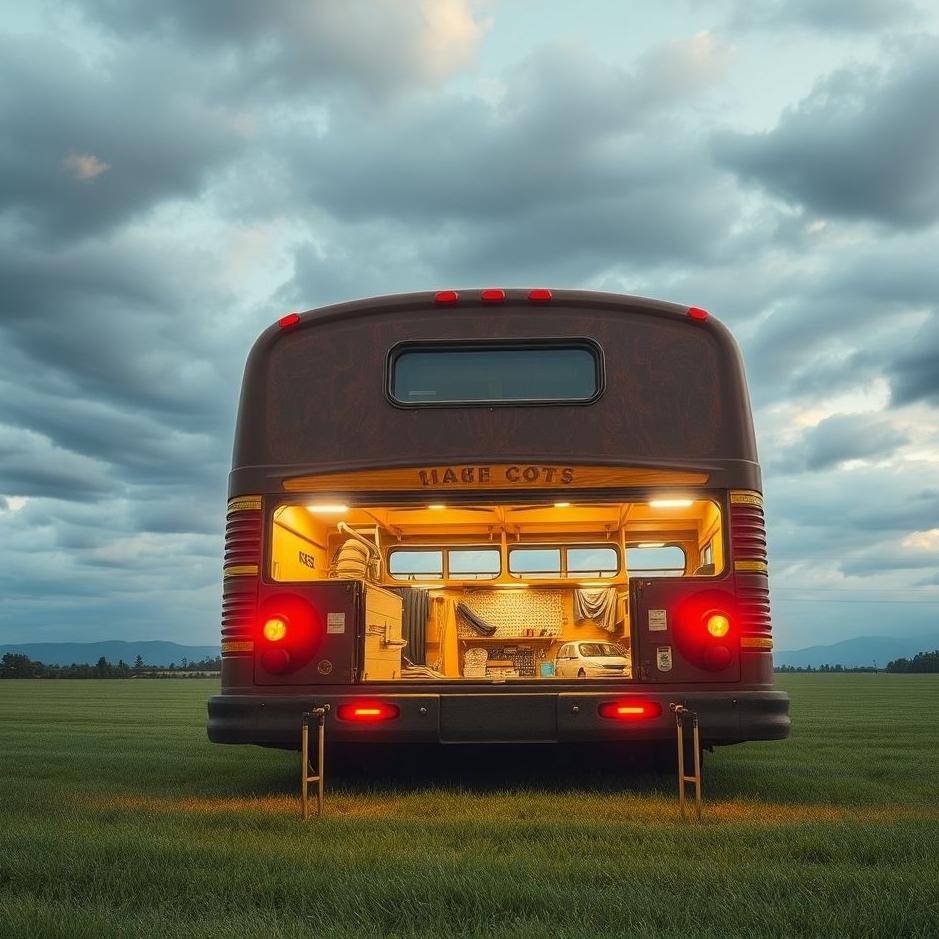 Dream : Bus trunk in a dream