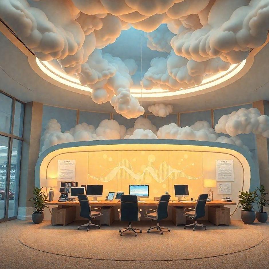 Dream : Business center in a dream