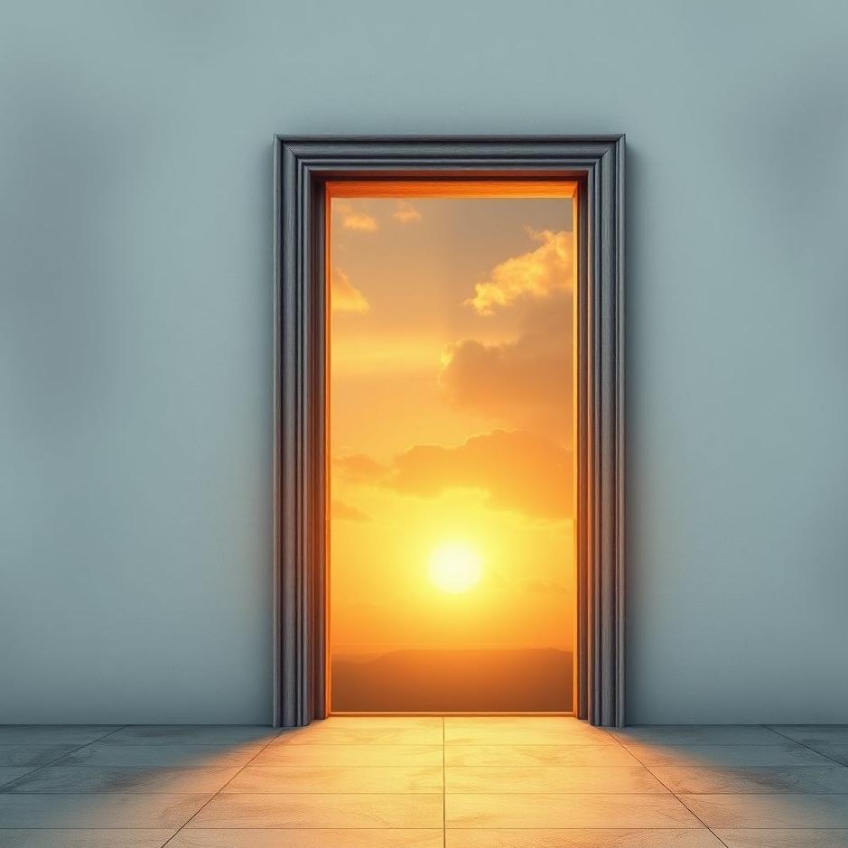 Dream : Business door open in a dream