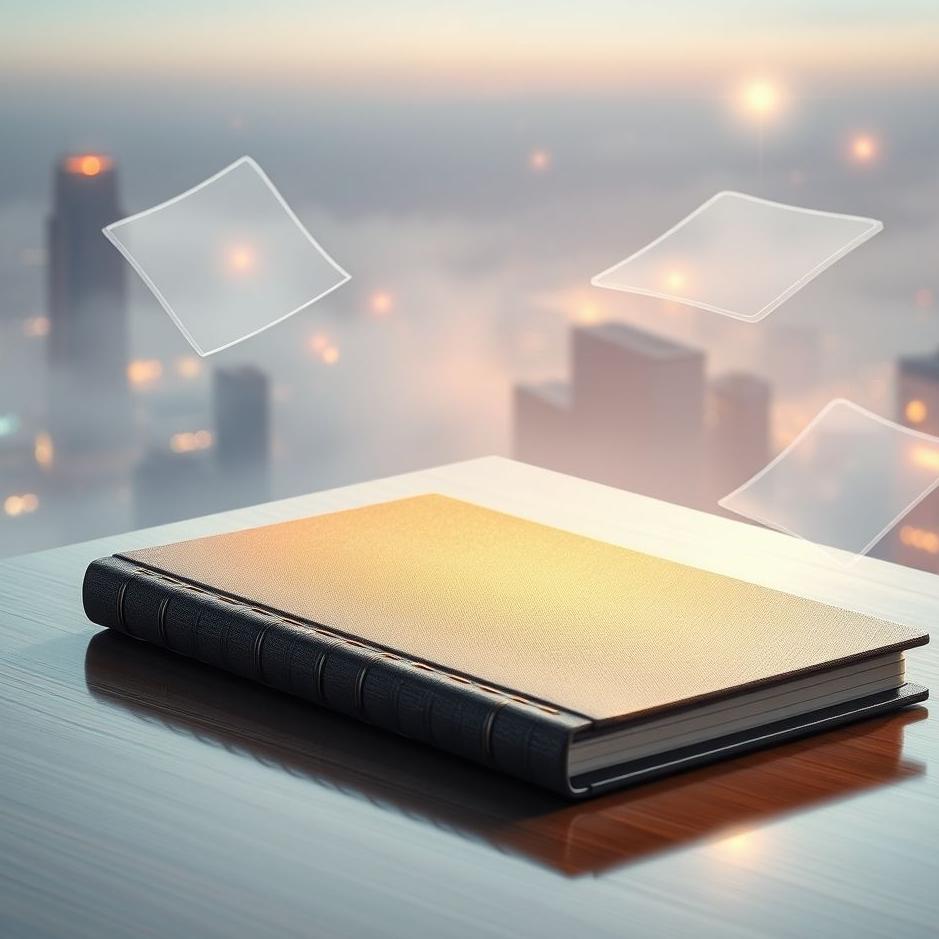 Dream : Business notebook in a dream