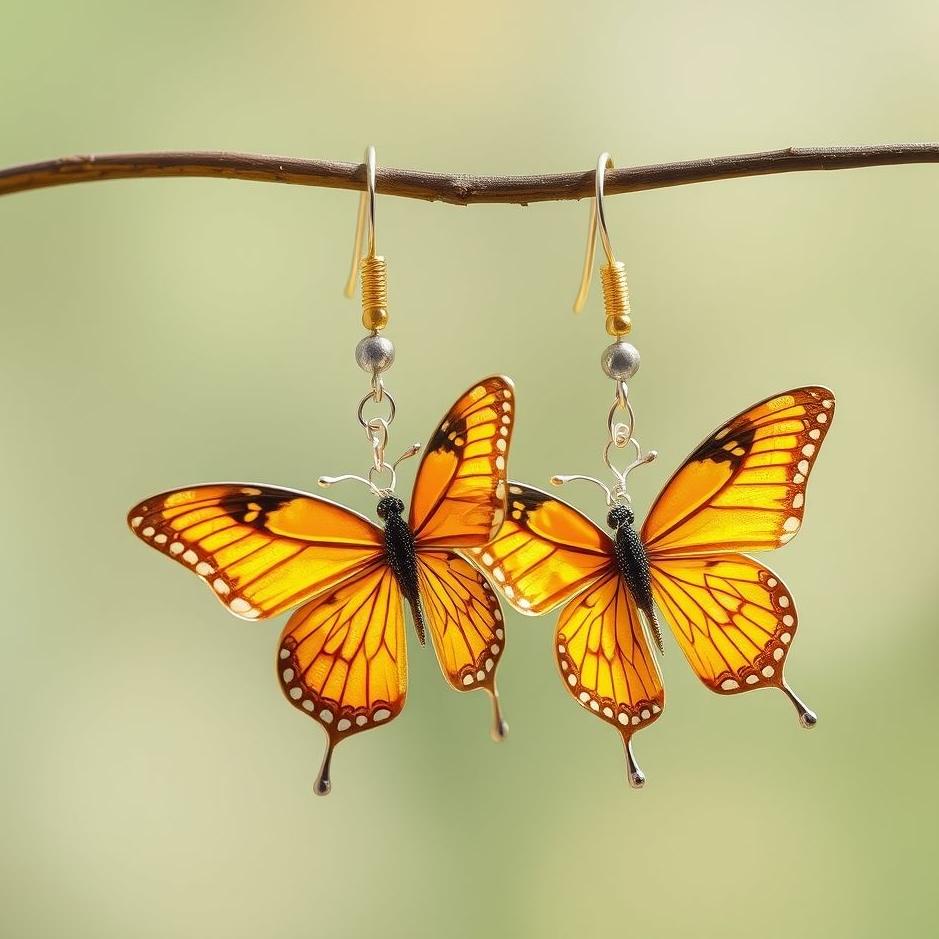 Dream : Butterfly earrings in a dream