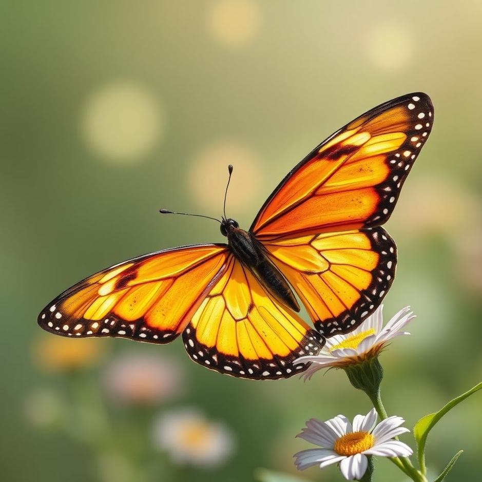 Dream : Butterfly flutter in a dream