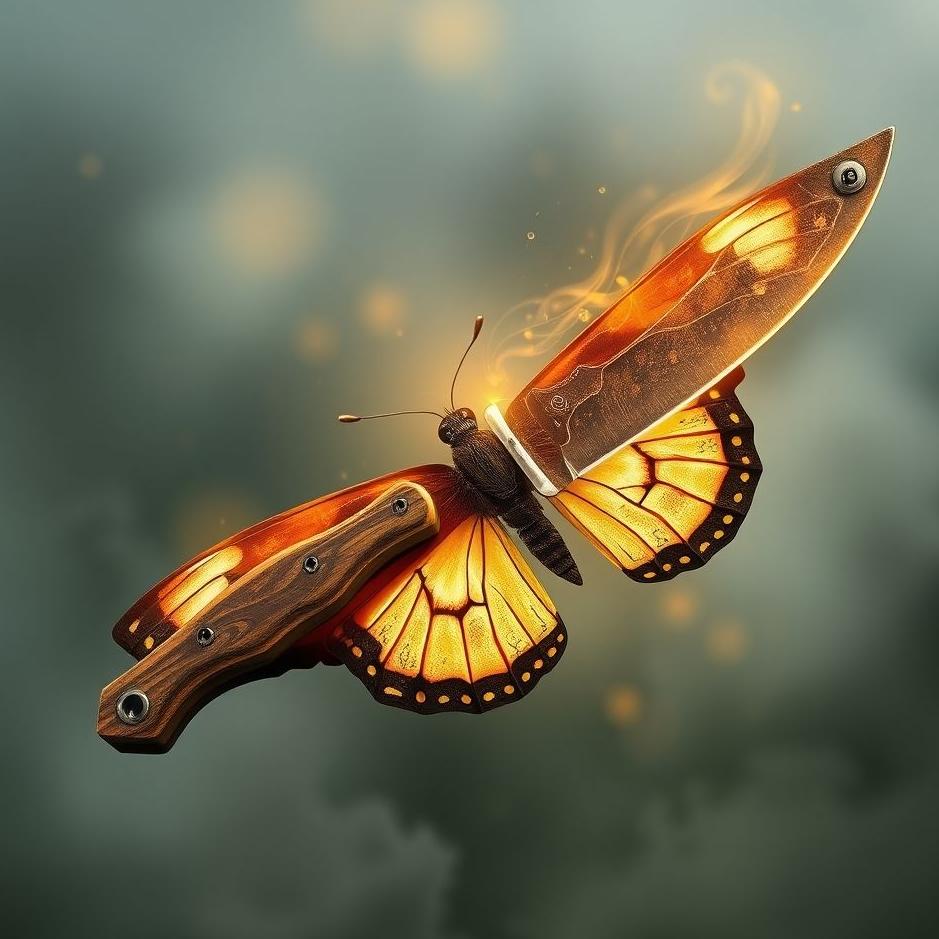 Dream : Butterfly knife in a dream
