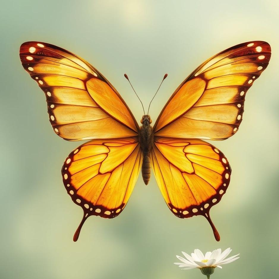 Dream : Butterfly shape in a dream