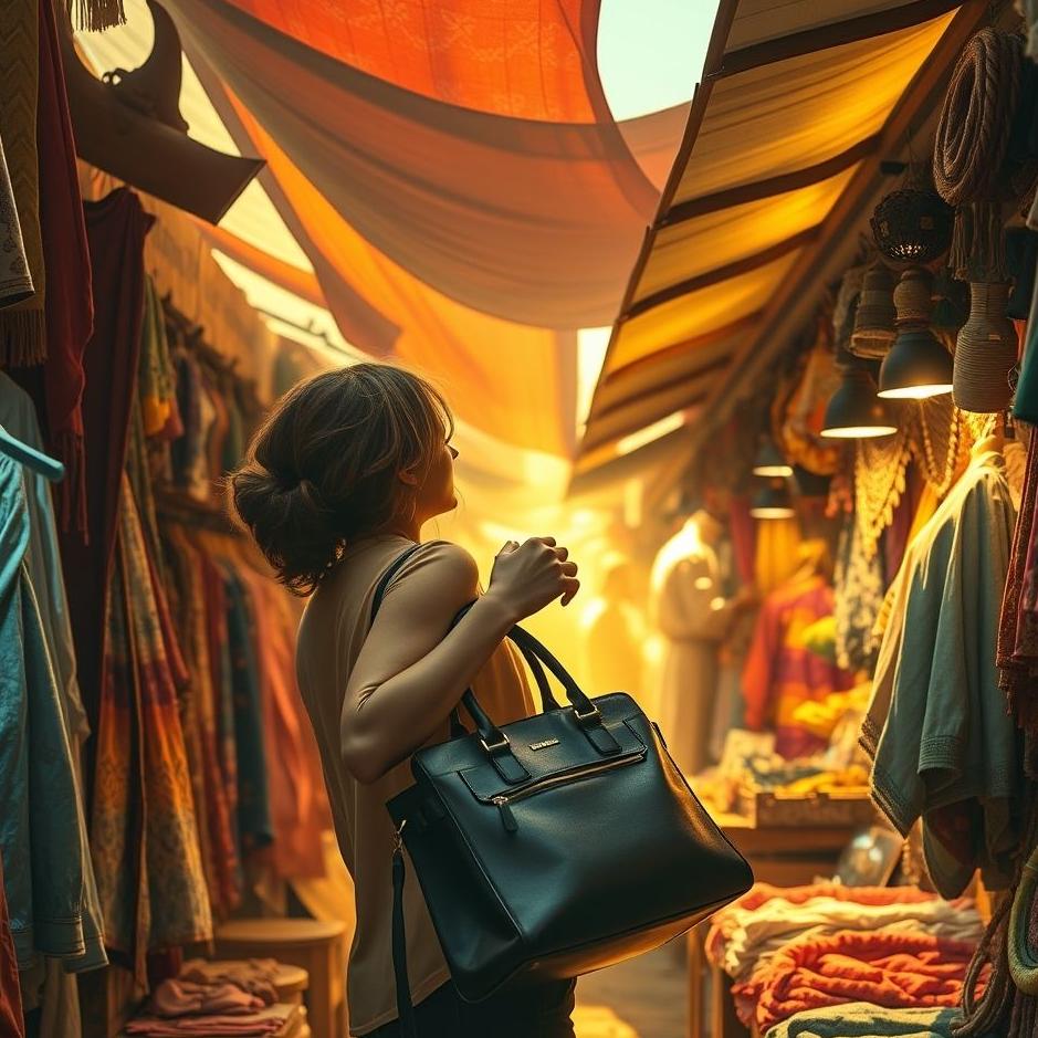 Dream : Buying a bag from the market in a dream