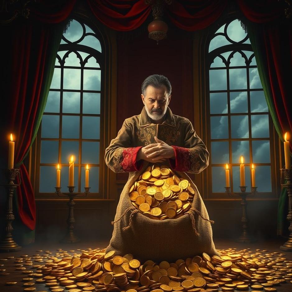 Dream : Buying a bag of gold 