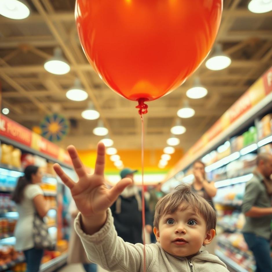 Dream : Buying a balloon from the grocery store
