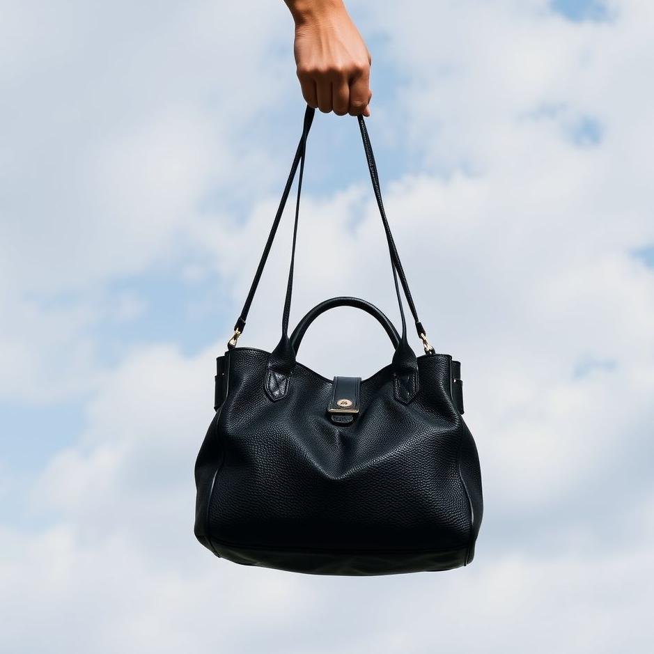 Dream : Buying a black leather bag in a dream