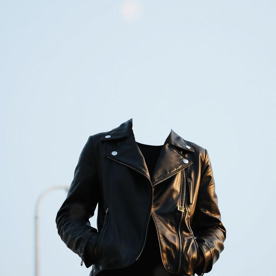 Dream : Buying a black leather jacket in a dream