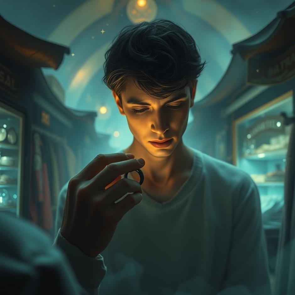 Dream : Buying a black ring in a dream