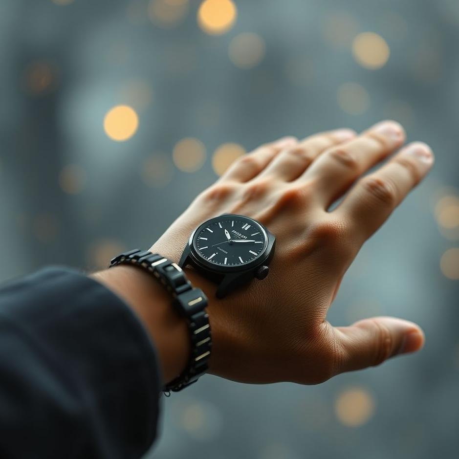 Dream : Buying a black wristwatch in a dream