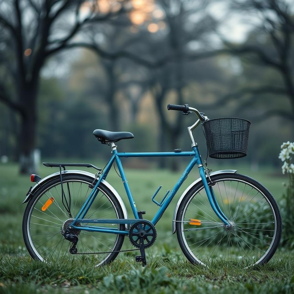 Dream : Buying a blue bicycle in a dream