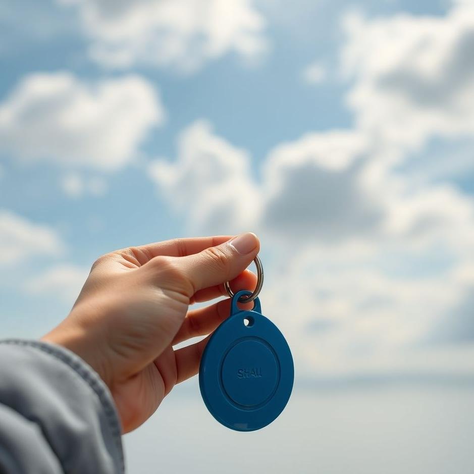 Dream : Buying a blue keychain in your dream