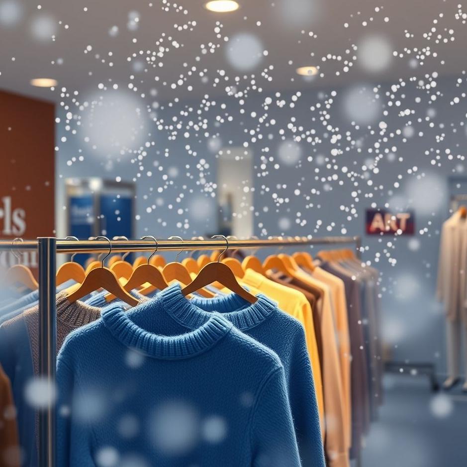 Dream : Buying a blue sweater in a dream