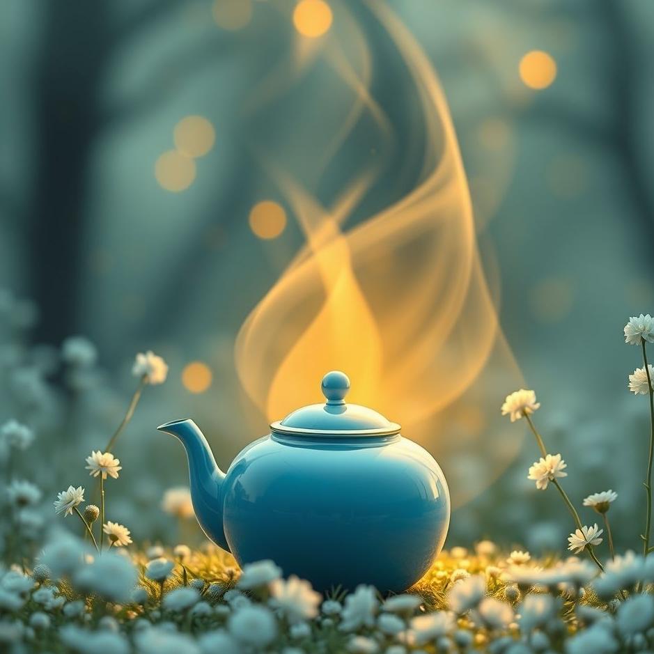Dream : Buying a blue teapot in a dream