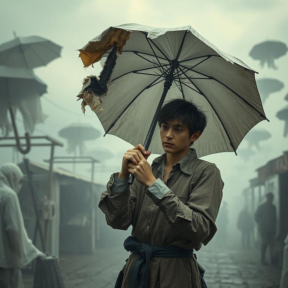 Dream : Buying a broken umbrella in a dream