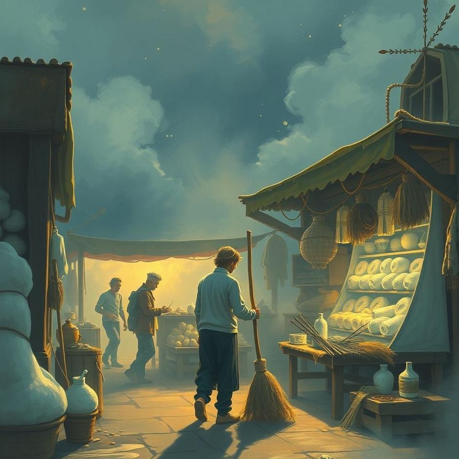 Dream : Buying a broom from the market in a dream