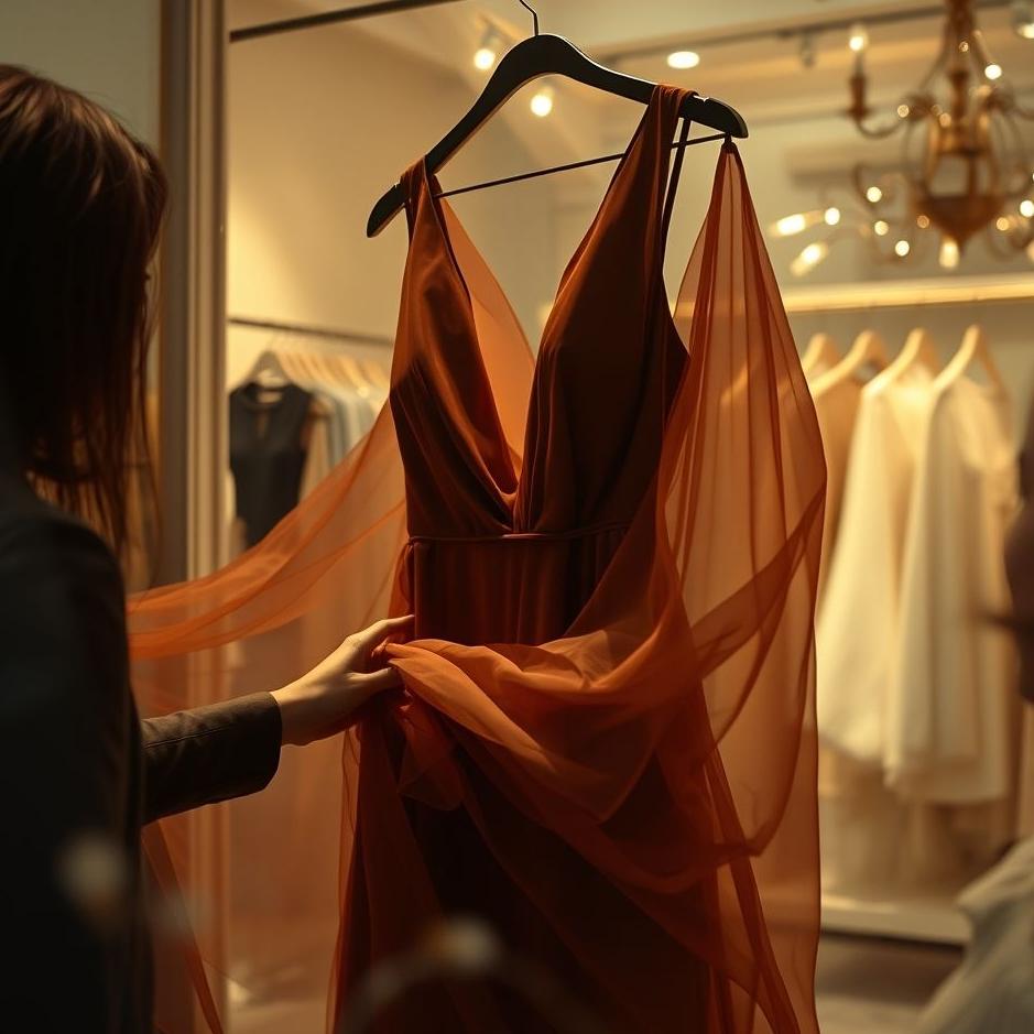 Dream : Buying a brown dress in a dream