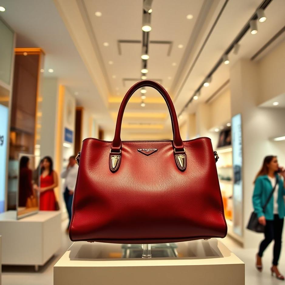 Dream : Buying a burgundy bag 
