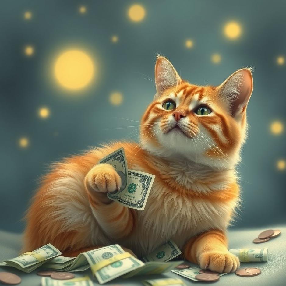 Dream : Buying a cat with money in a dream