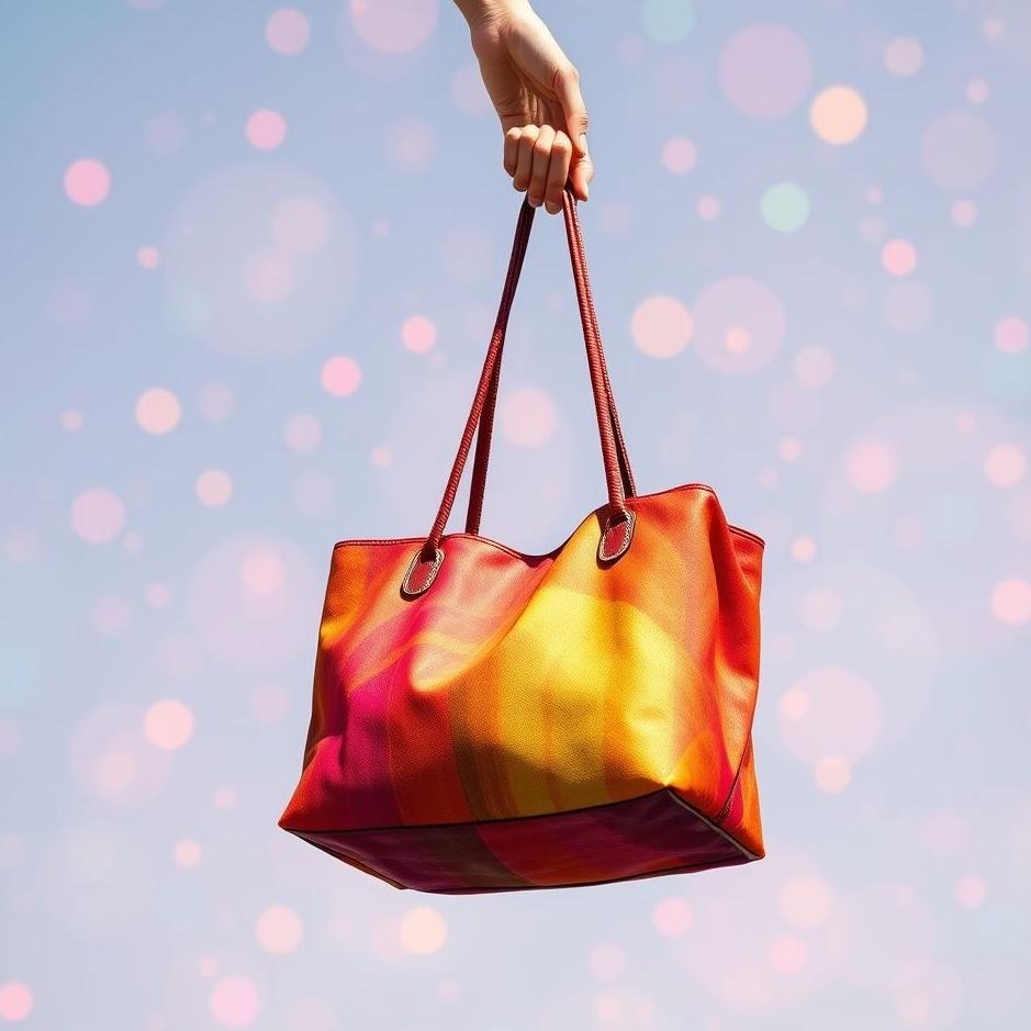 Dream : Buying a colorful bag in a dream
