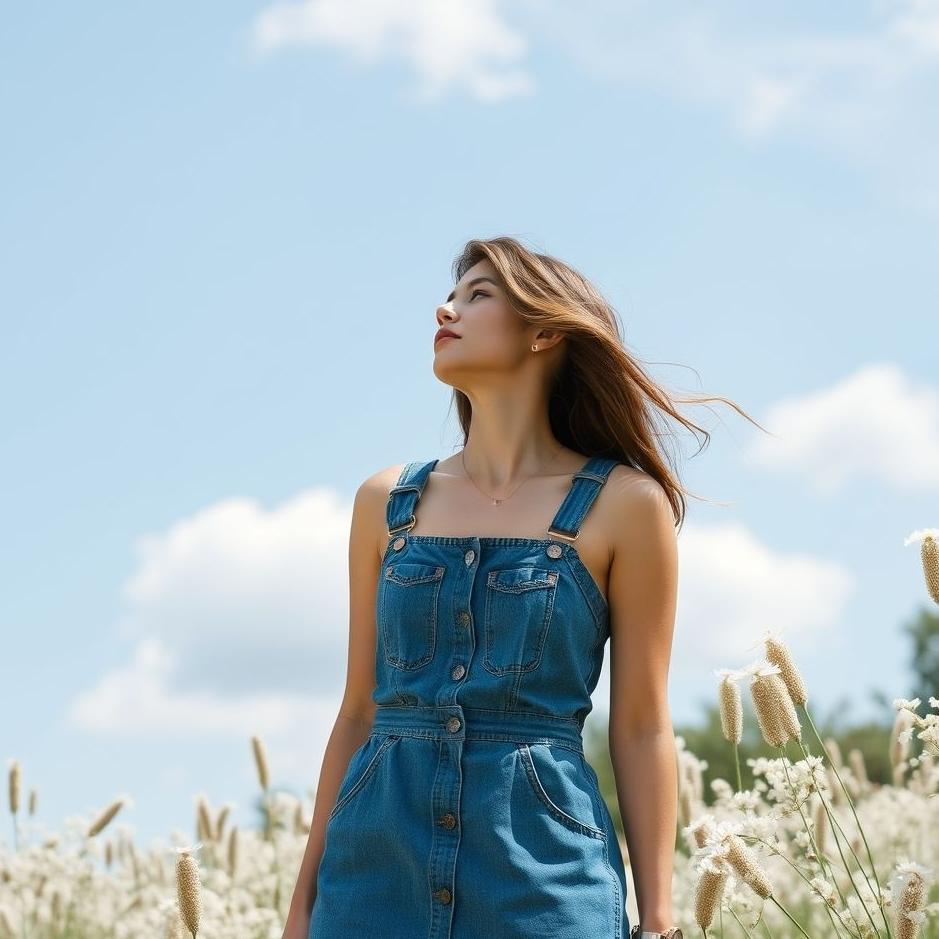 Dream : Buying a denim dress in a dream