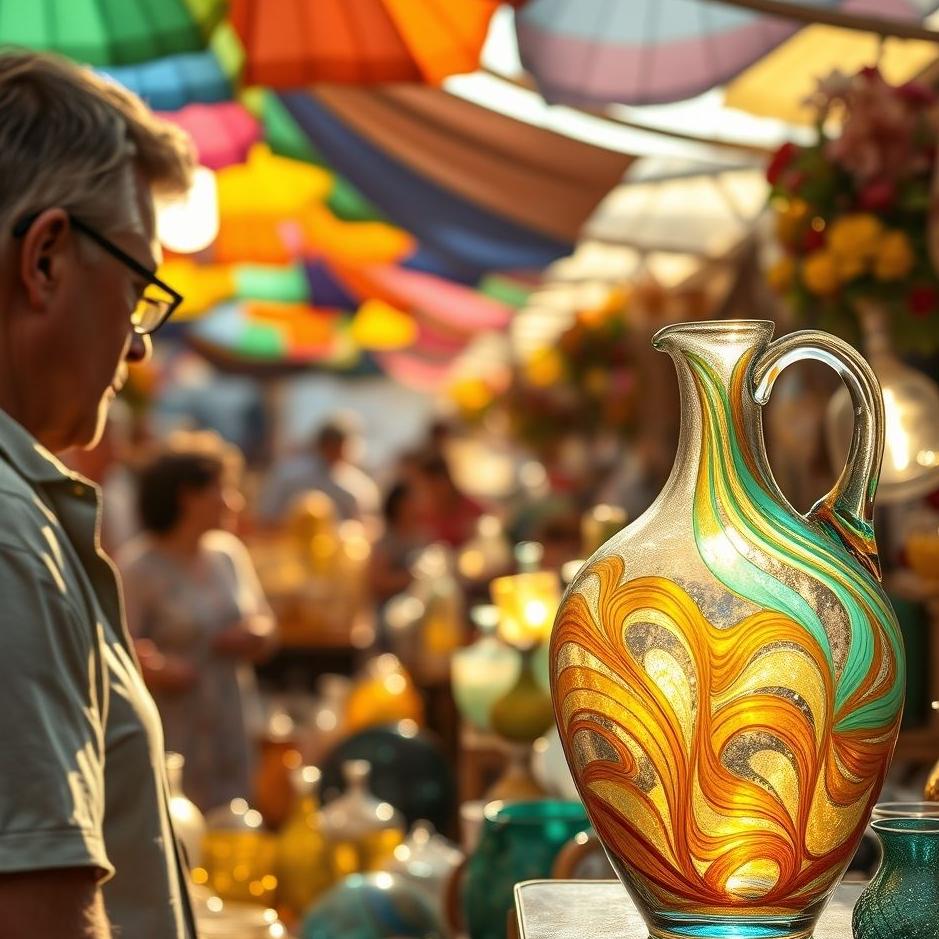 Dream : Buying a glass jug 