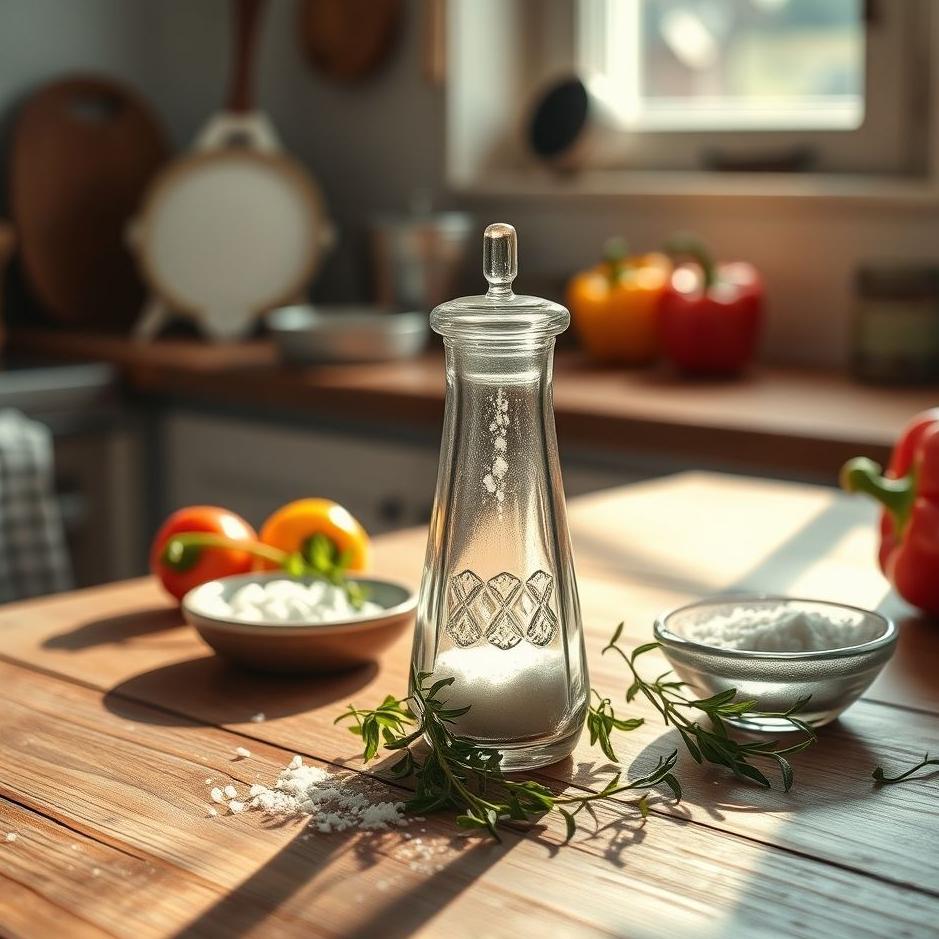 Dream : Buying a glass salt shaker 