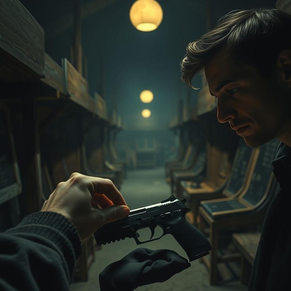 Dream : Buying a gun in a dream