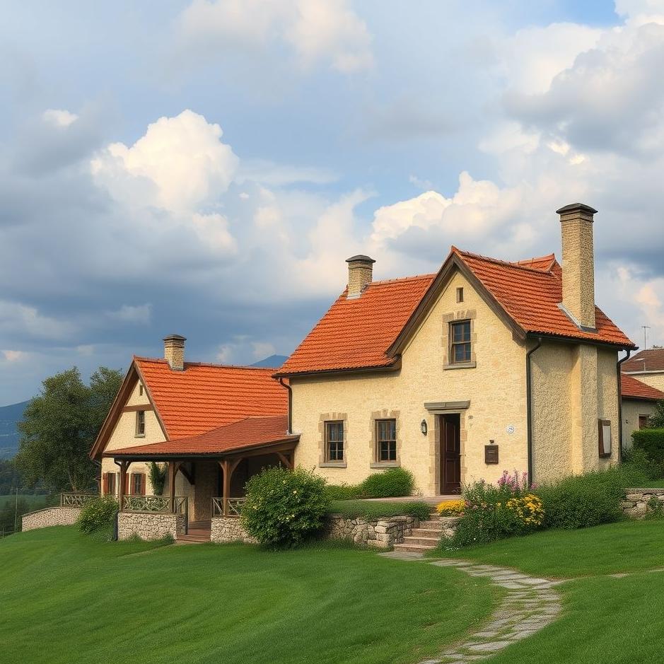 Dream : Buying a house in a village in a dream