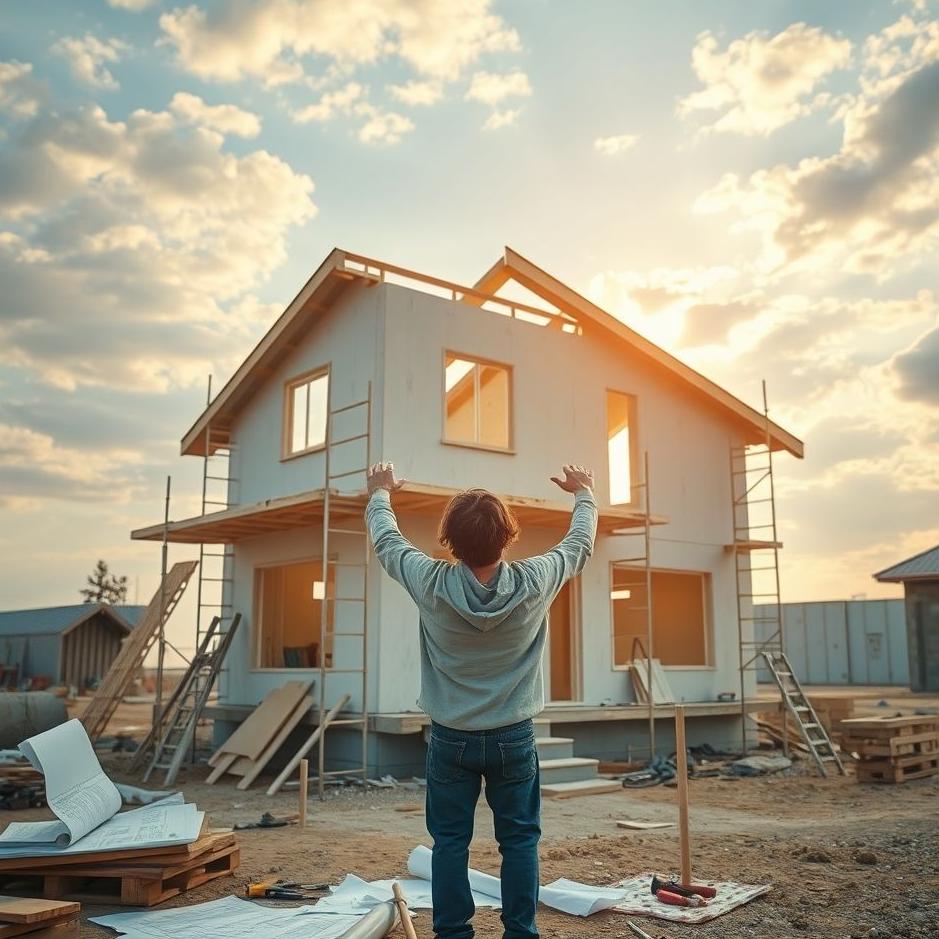 Dream : Buying a house under construction in a dream