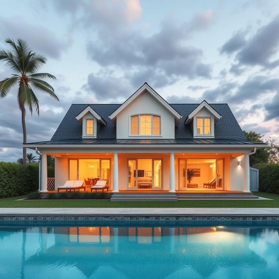 Dream : Buying a house with a pool in a dream