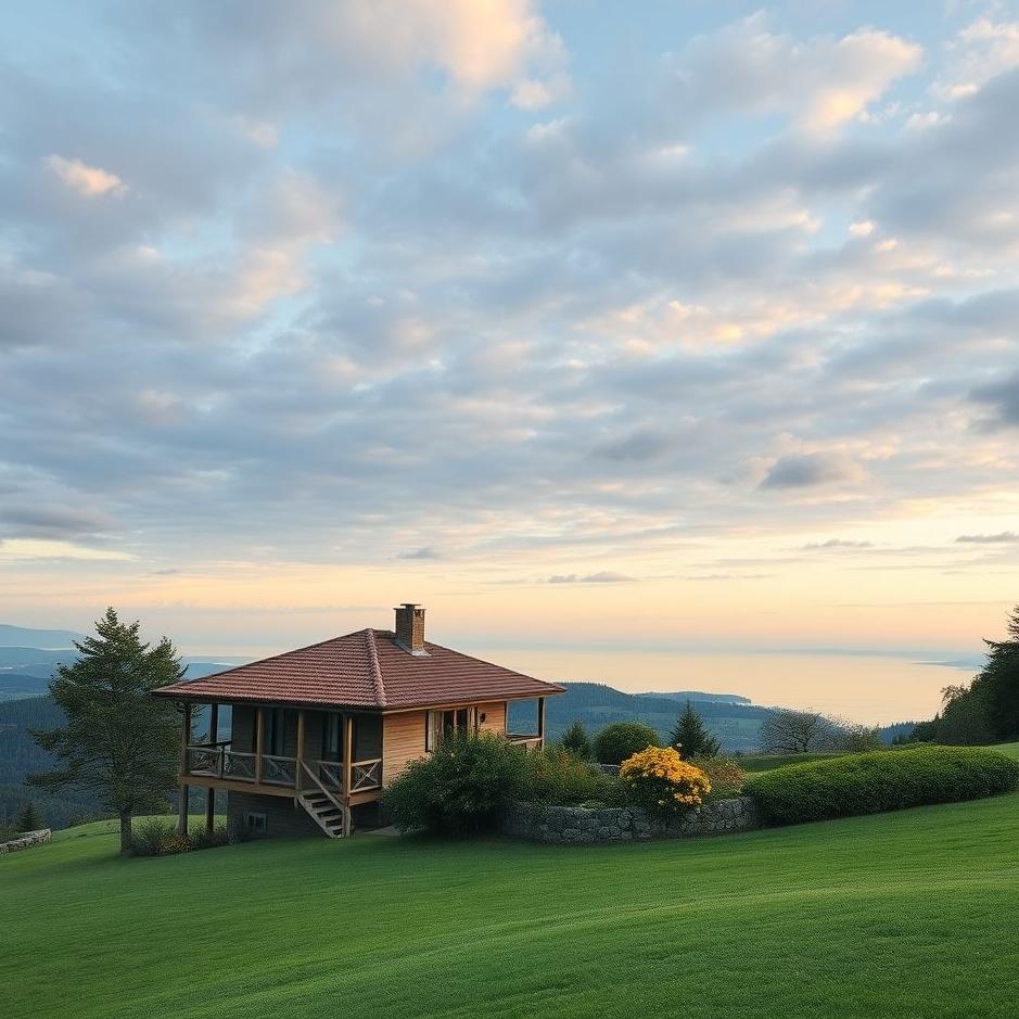 Dream : Buying a house with a view in a dream