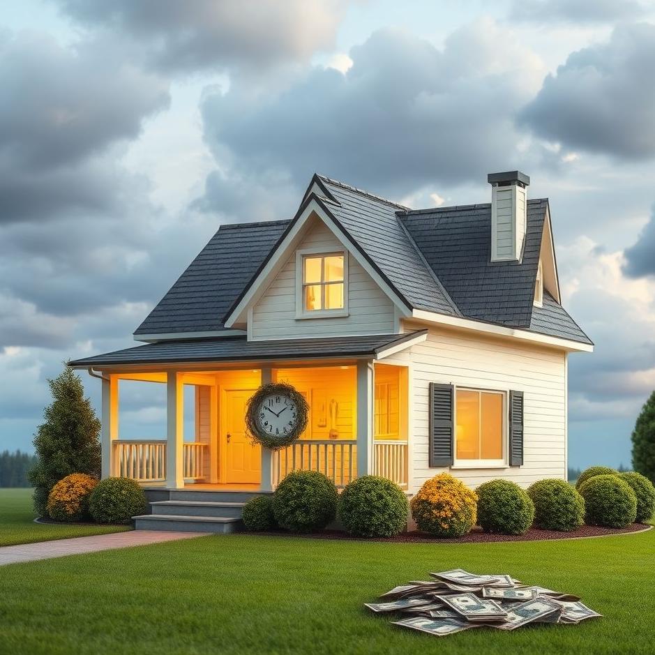 Dream : Buying a house with money in a dream