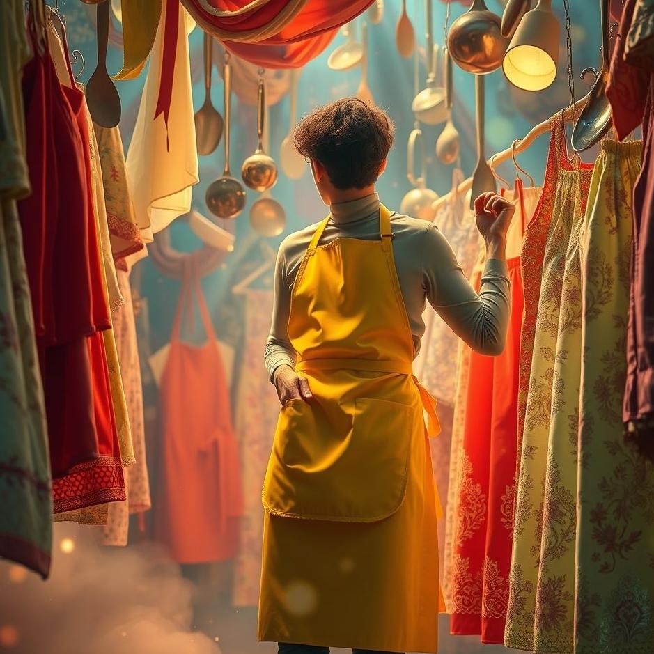 Dream : Buying a kitchen apron in a dream