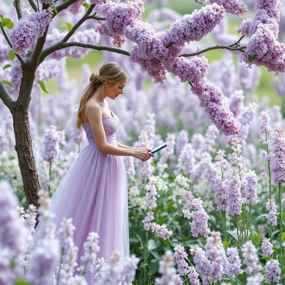Dream : Buying a lilac dress in a dream