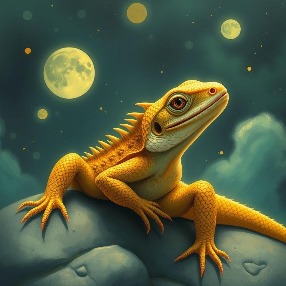 Dream : Buying a lizard in a dream