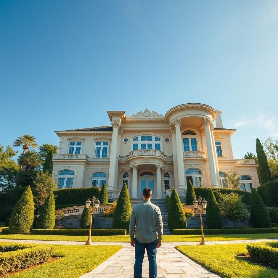 Dream : Buying a mansion in a dream