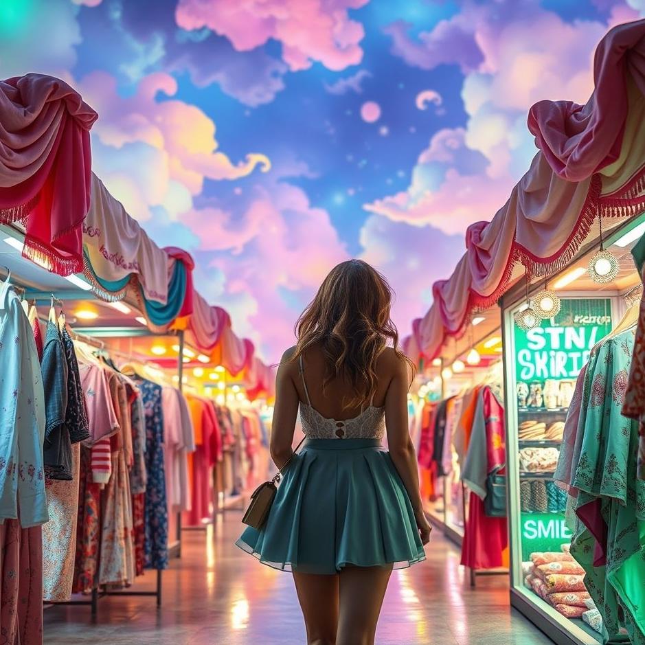 Dream : Buying a mini skirt in a dream