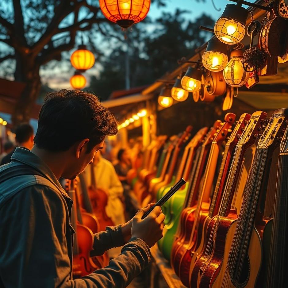 Dream : Buying a musical instrument in a dream