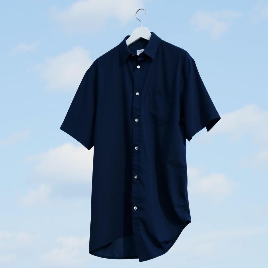 Dream : Buying a navy blue shirt in a dream
