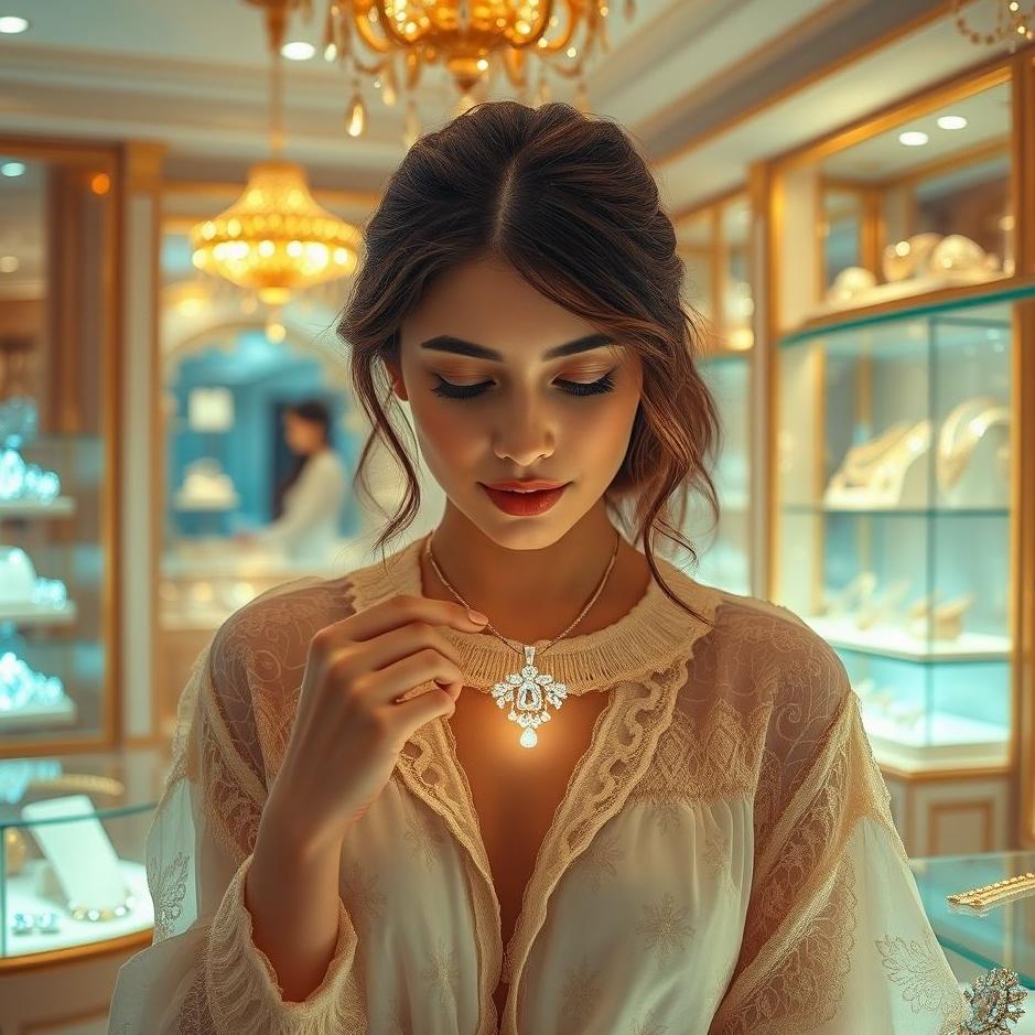 Dream : Buying a necklace for yourself in a dream