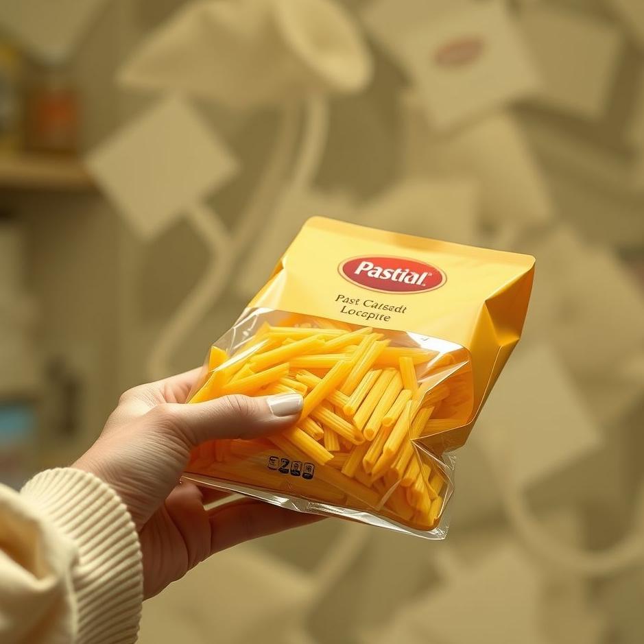 Dream : Buying a package of pasta in a dream